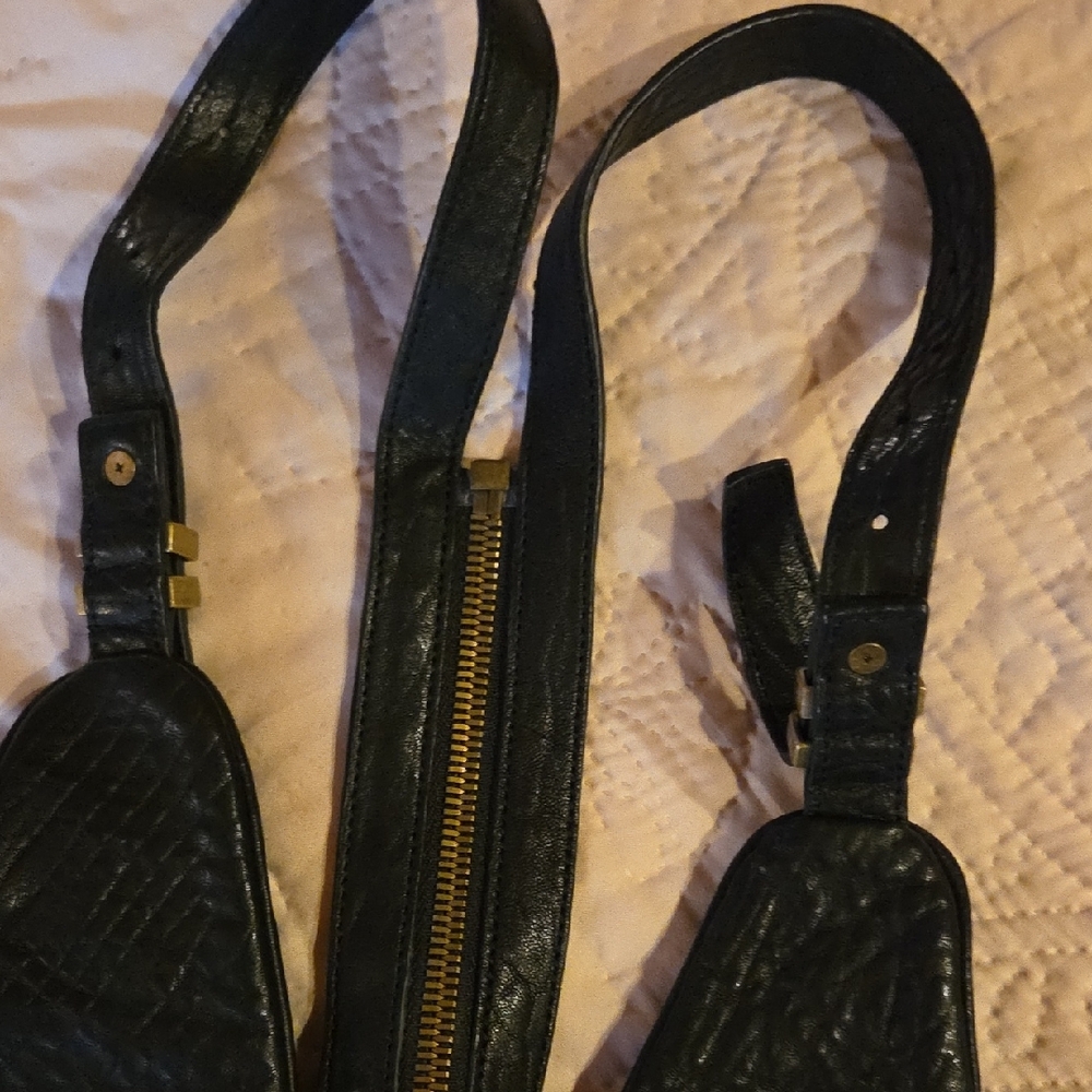 Alexander Wang Black Leather Belt Bag - Picture 4 of 4